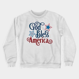 God Bless America Crewneck Sweatshirt